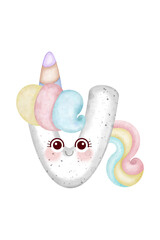 Kawaii Unicorn Daydreams, Cute Unicorn Illustrations for All Projects