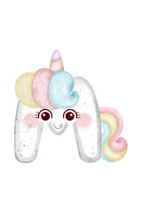 Kawaii Unicorn Daydreams, Cute Unicorn Illustrations for All Projects