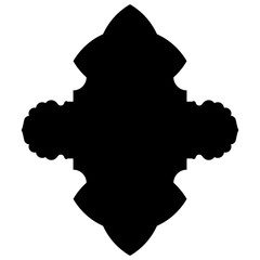 Islamic Label Emblem Shape Glyph Pictogram symbol visual illustration