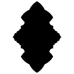 Islamic Label Emblem Shape Glyph Pictogram symbol visual illustration