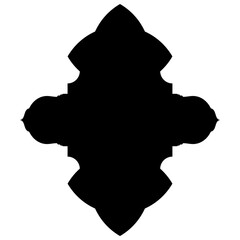 Islamic Label Emblem Shape Glyph Pictogram symbol visual illustration