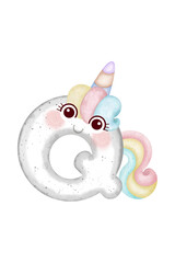 Kawaii Unicorn Daydreams, Cute Unicorn Illustrations for All Projects