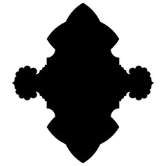 Islamic Label Emblem Shape Glyph Pictogram symbol visual illustration