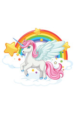 Kawaii Unicorn Daydreams, Cute Unicorn Illustrations for All Projects