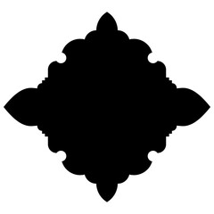 Islamic Label Emblem Shape Glyph Pictogram symbol visual illustration