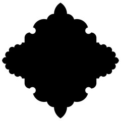 Islamic Label Emblem Shape Glyph Pictogram symbol visual illustration