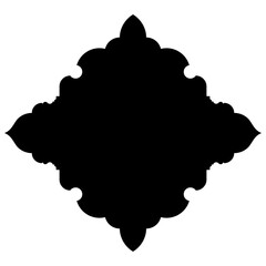 Islamic Label Emblem Shape Glyph Pictogram symbol visual illustration