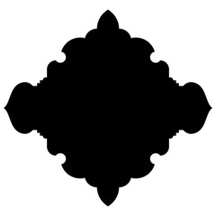 Islamic Label Emblem Shape Glyph Pictogram symbol visual illustration
