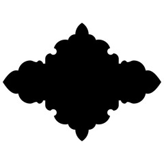 Islamic Label Emblem Shape Glyph Pictogram symbol visual illustration