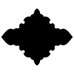 Islamic Label Emblem Shape Glyph Pictogram symbol visual illustration