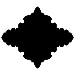Islamic Label Emblem Shape Glyph Pictogram symbol visual illustration