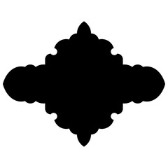 Islamic Label Emblem Shape Glyph Pictogram symbol visual illustration