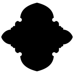 Islamic Label Emblem Shape Glyph Pictogram symbol visual illustration