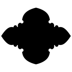 Islamic Label Emblem Shape Glyph Pictogram symbol visual illustration