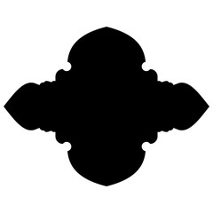 Islamic Label Emblem Shape Glyph Pictogram symbol visual illustration