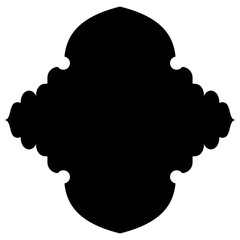 Islamic Label Emblem Shape Glyph Pictogram symbol visual illustration