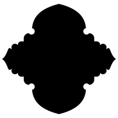 Islamic Label Emblem Shape Glyph Pictogram symbol visual illustration