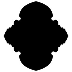 Islamic Label Emblem Shape Glyph Pictogram symbol visual illustration