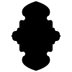 Islamic Label Emblem Shape Glyph Pictogram symbol visual illustration