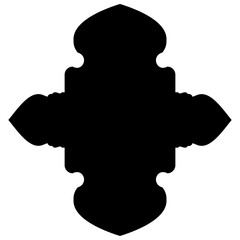 Islamic Label Emblem Shape Glyph Pictogram symbol visual illustration