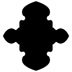 Islamic Label Emblem Shape Glyph Pictogram symbol visual illustration