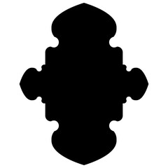 Islamic Label Emblem Shape Glyph Pictogram symbol visual illustration