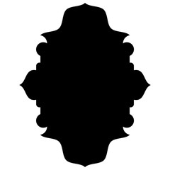 Islamic Label Emblem Shape Glyph Pictogram symbol visual illustration