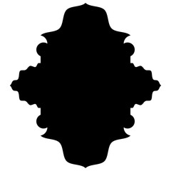 Islamic Label Emblem Shape Glyph Pictogram symbol visual illustration