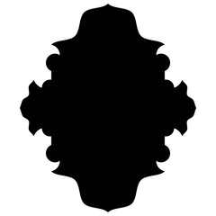 Islamic Label Emblem Shape Glyph Pictogram symbol visual illustration