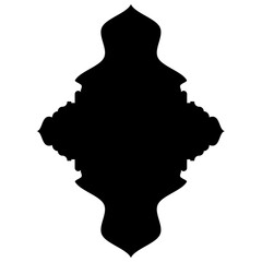 Islamic Label Emblem Shape Glyph Pictogram symbol visual illustration
