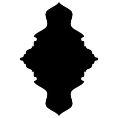 Islamic Label Emblem Shape Glyph Pictogram symbol visual illustration