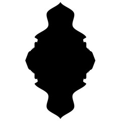 Islamic Label Emblem Shape Glyph Pictogram symbol visual illustration