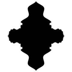 Islamic Label Emblem Shape Glyph Pictogram symbol visual illustration