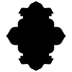 Islamic Label Emblem Shape Glyph Pictogram symbol visual illustration