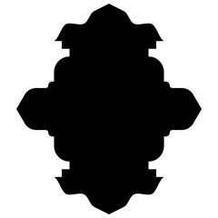 Islamic Label Emblem Shape Glyph Pictogram symbol visual illustration
