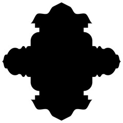 Islamic Label Emblem Shape Glyph Pictogram symbol visual illustration