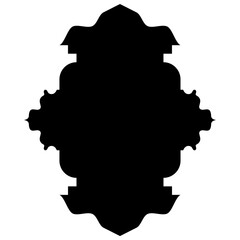 Islamic Label Emblem Shape Glyph Pictogram symbol visual illustration