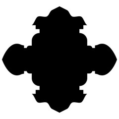 Islamic Label Emblem Shape Glyph Pictogram symbol visual illustration