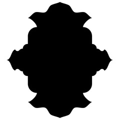 Islamic Label Emblem Shape Glyph Pictogram symbol visual illustration