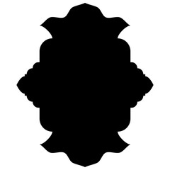 Islamic Label Emblem Shape Glyph Pictogram symbol visual illustration