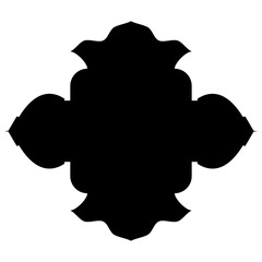 Islamic Label Emblem Shape Glyph Pictogram symbol visual illustration