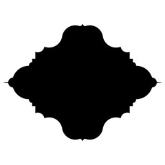 Islamic Label Emblem Shape Glyph Pictogram symbol visual illustration