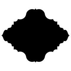 Islamic Label Emblem Shape Glyph Pictogram symbol visual illustration