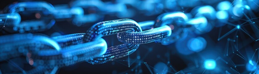Integrate blockchain technology as a tool for improving transparency and accountability in governance processes Close-up