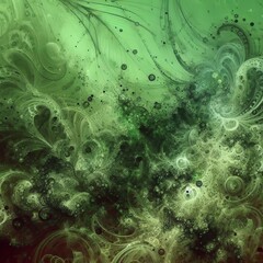 abstract green grunge background 