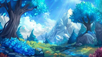 Cartoon Environment Backdrop / Background / Wallpaper
