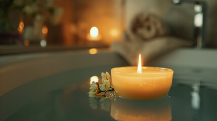 Luxury aromatherapy spa treatment
