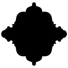 Islamic Label Emblem Shape Glyph Pictogram symbol visual illustration