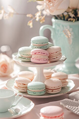Elegance in Pastel: The French Gourmet Macaron Palette