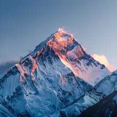 Dawn's Majesty: Capturing Mountain Peaks